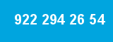 922 294 26 54